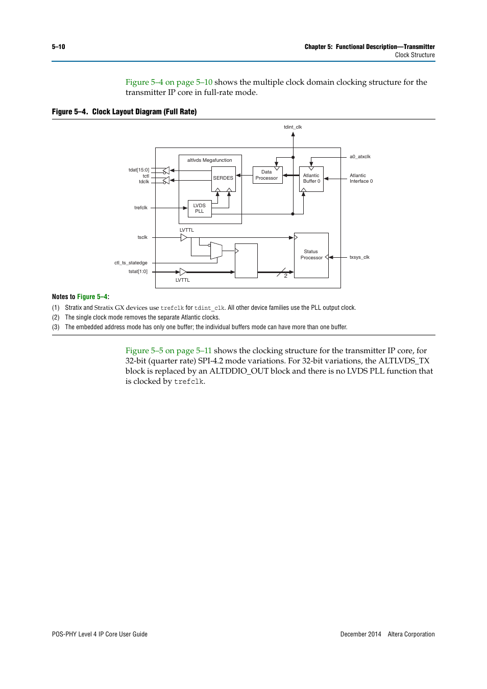 Altera POS-PHY Level 4 IP Core User Manual | Page 80 / 142
