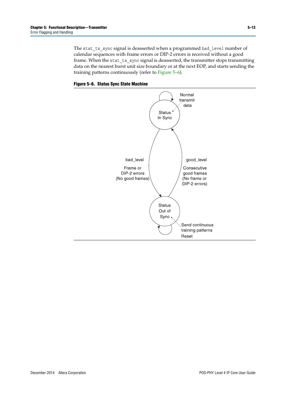 Altera POS-PHY Level 4 IP Core User Manual | Page 83 / 142