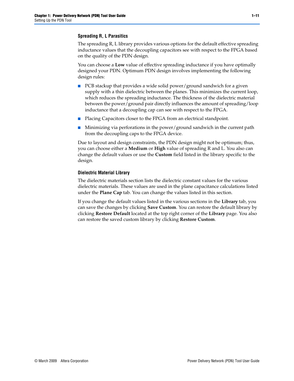 Altera Power Delivery Network User Manual | Page 15 / 26