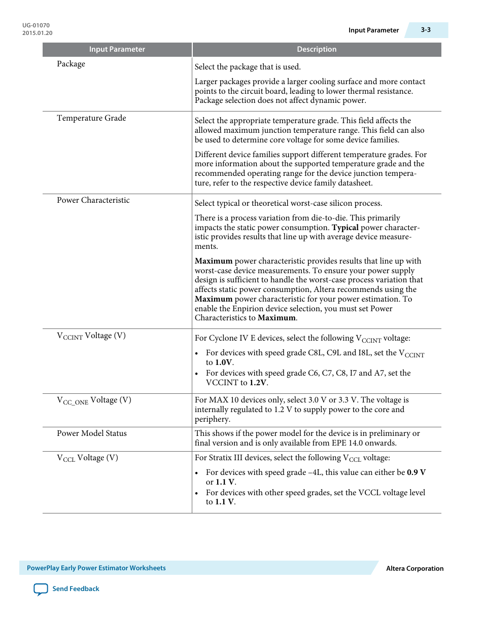 Altera PowerPlay Early Power Estimator User Manual | Page 13 / 58