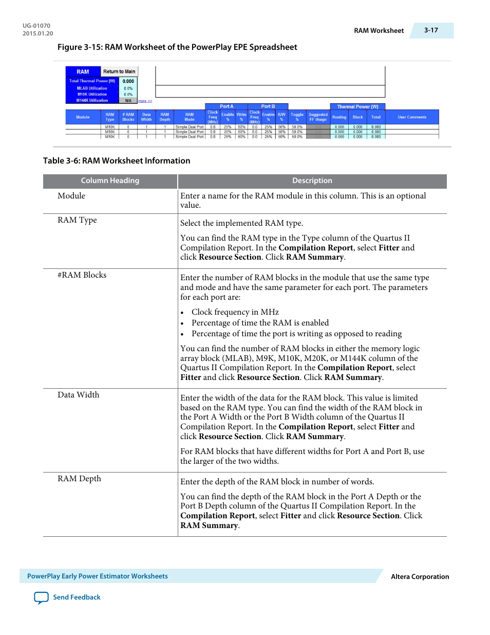 Altera PowerPlay Early Power Estimator User Manual | Page 27 / 58
