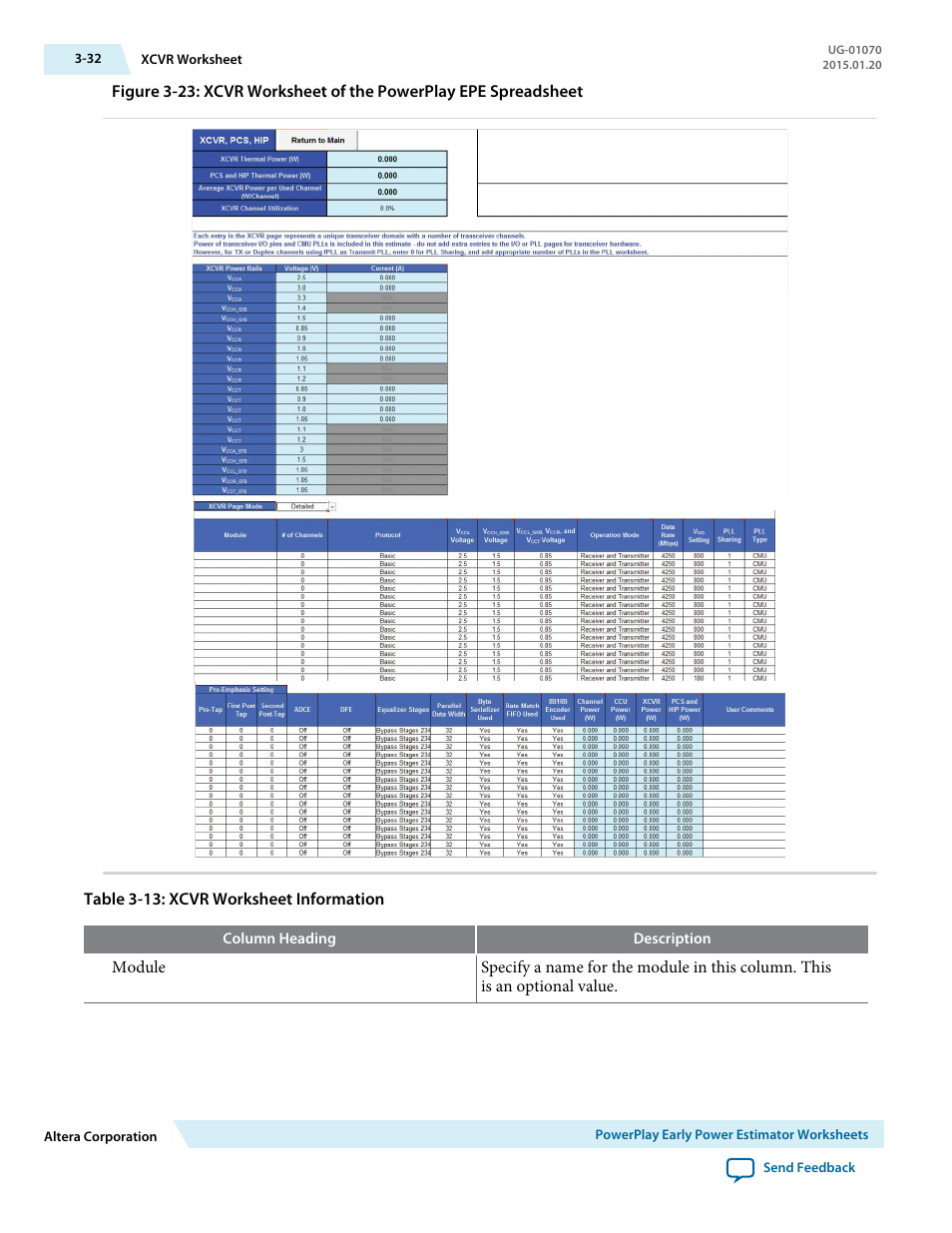 Altera PowerPlay Early Power Estimator User Manual | Page 42 / 58