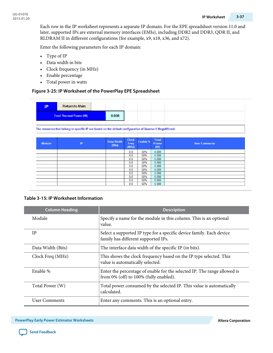 Altera PowerPlay Early Power Estimator User Manual | Page 47 / 58