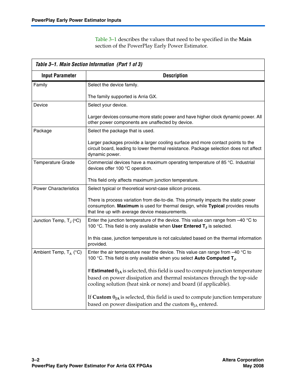 Altera PowerPlay Early Power Estimator User Manual | Page 16 / 58