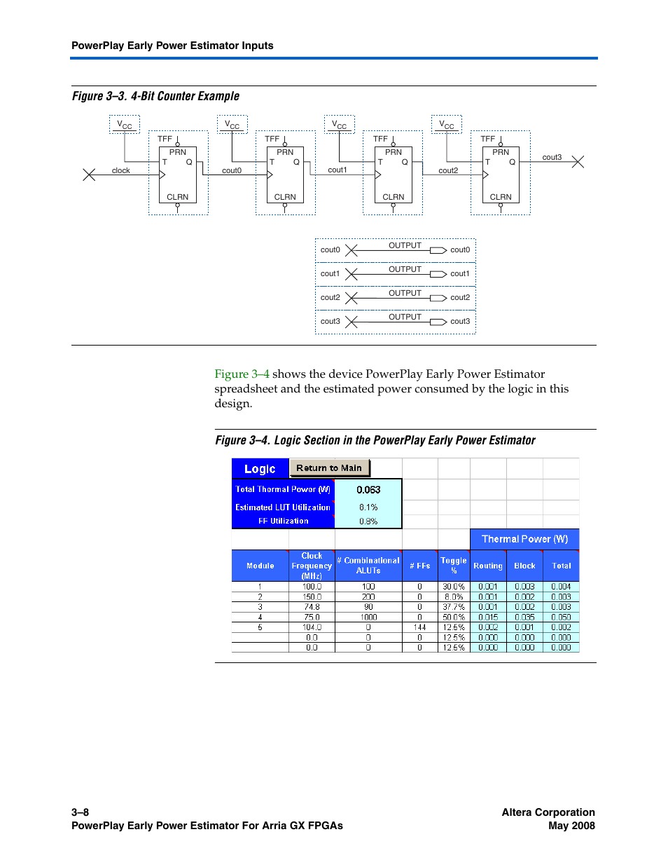 Altera PowerPlay Early Power Estimator User Manual | Page 22 / 58