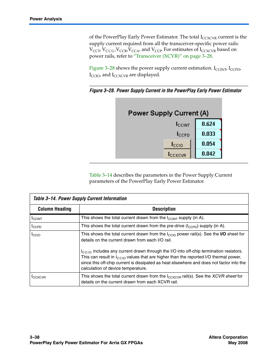 Altera PowerPlay Early Power Estimator User Manual | Page 52 / 58