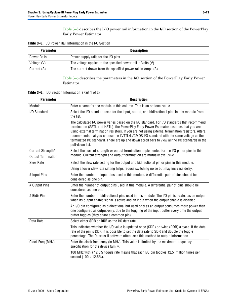 Altera PowerPlay Early Power Estimator User Manual | Page 25 / 42