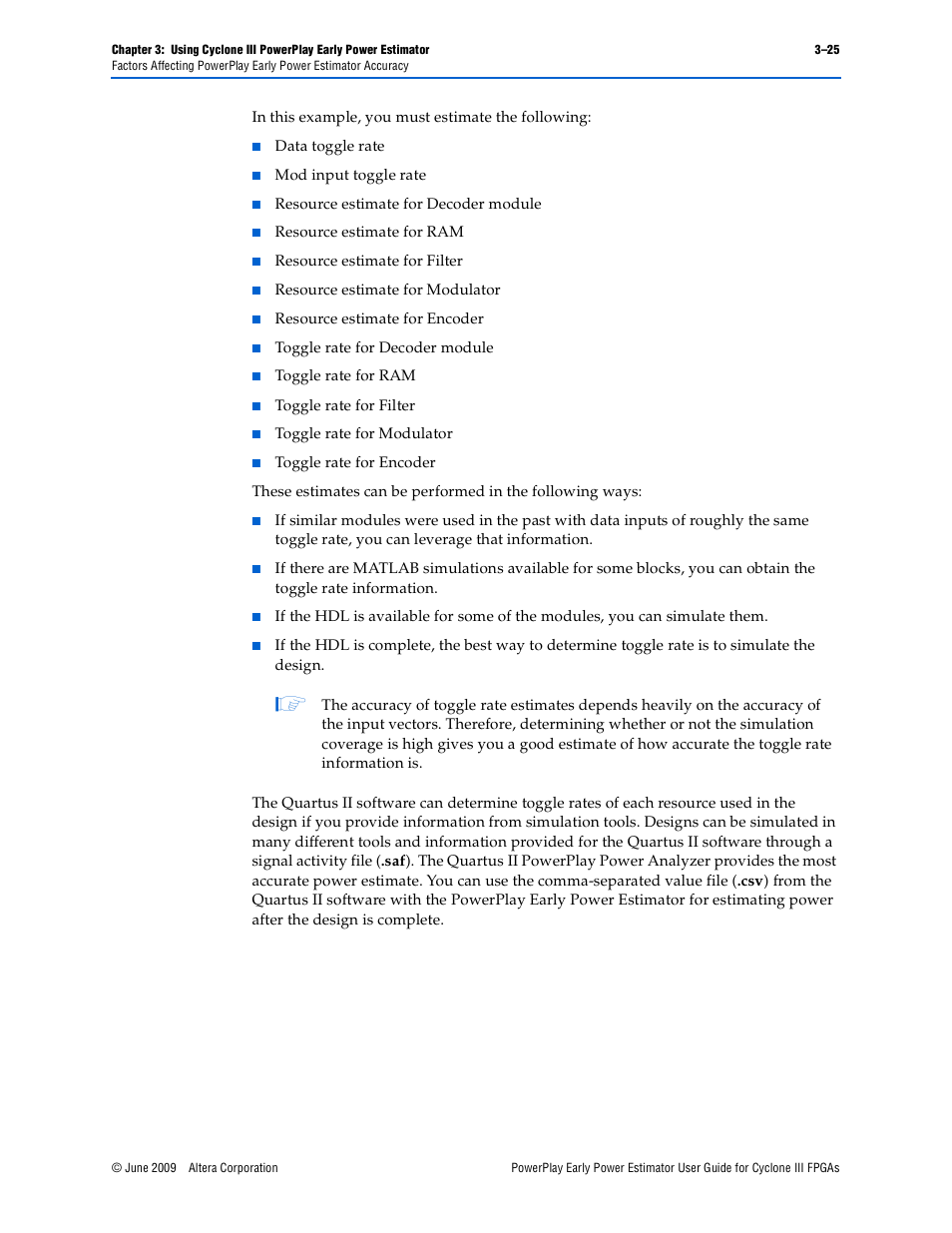 Altera PowerPlay Early Power Estimator User Manual | Page 37 / 42