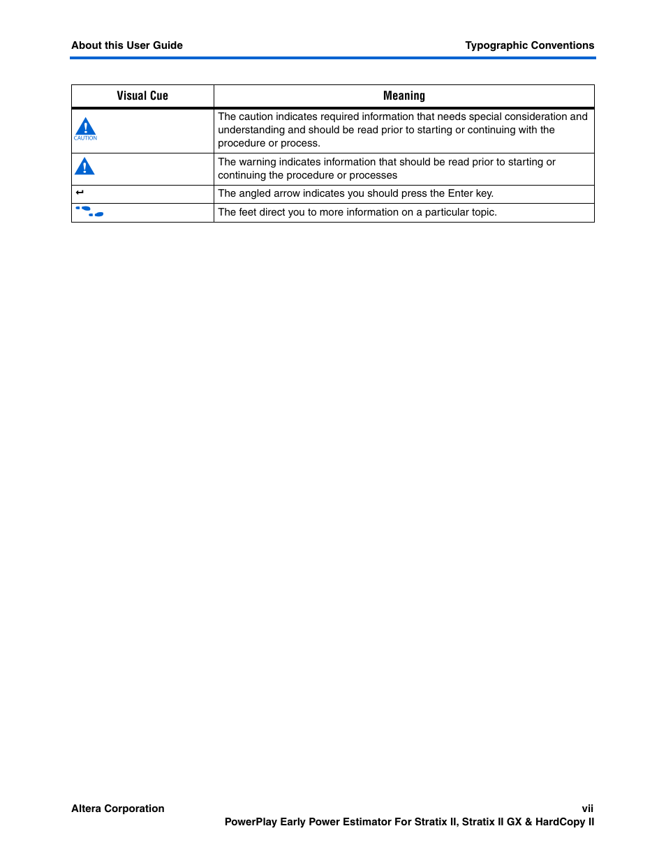Altera PowerPlay Early Power Estimator User Manual | Page 7 / 67