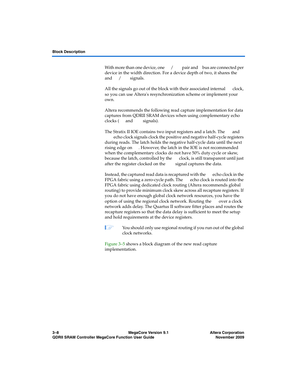 Altera QDRII SRAM Controller MegaCore Function User Manual | Page 40 / 68