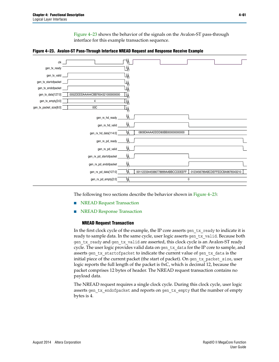 Altera RapidIO II MegaCore Function User Manual | Page 103 / 218