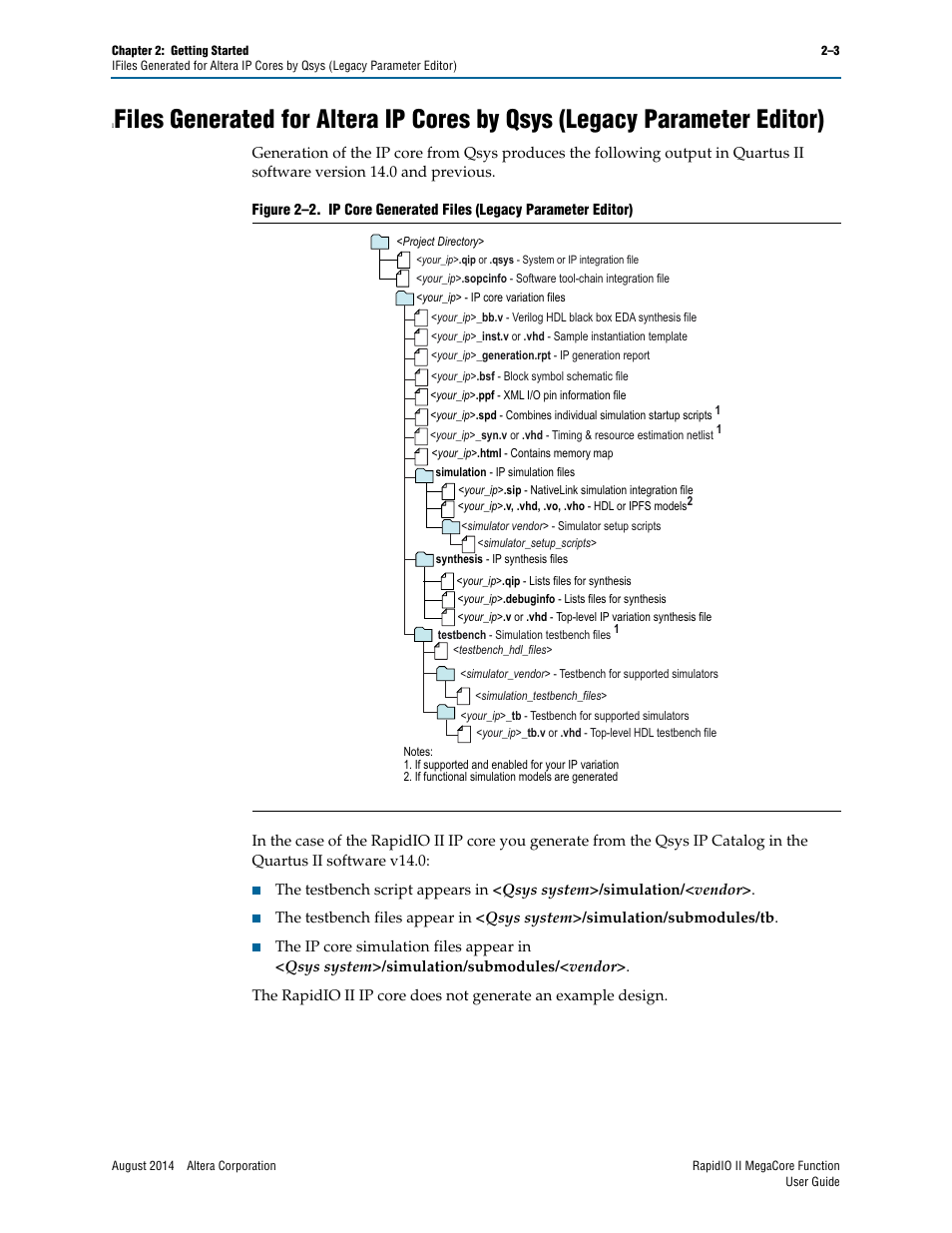 Altera RapidIO II MegaCore Function User Manual | Page 21 / 218