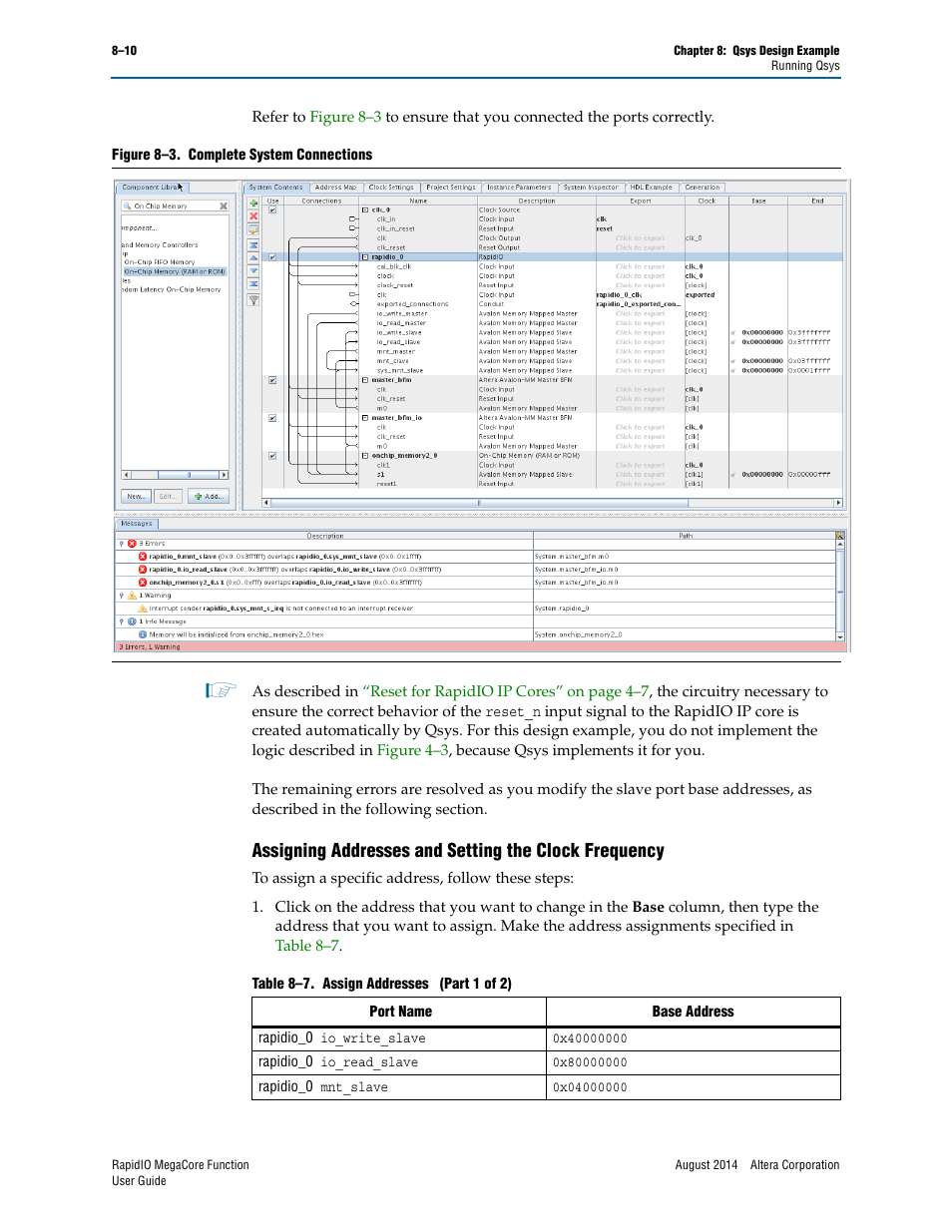 Altera RapidIO MegaCore Function User Manual | Page 184 / 198