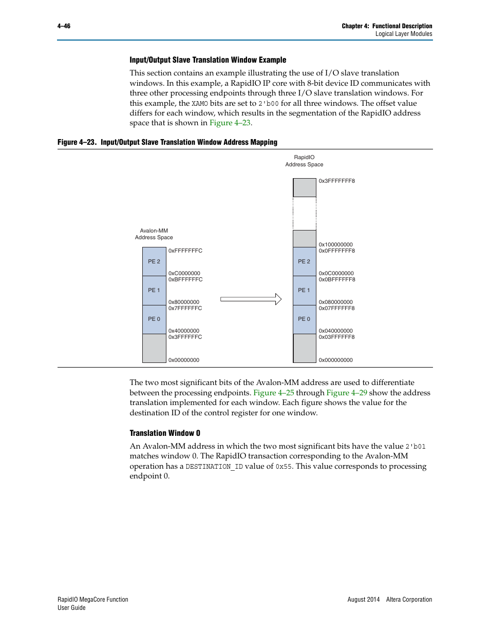 Altera RapidIO MegaCore Function User Manual | Page 92 / 198