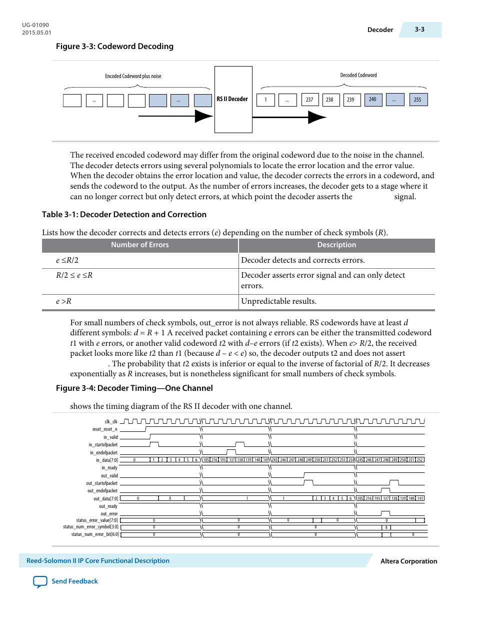 Figure 3-3: codeword decoding | Altera Reed-Solomon II MegaCore Function User Manual | Page 19 / 29