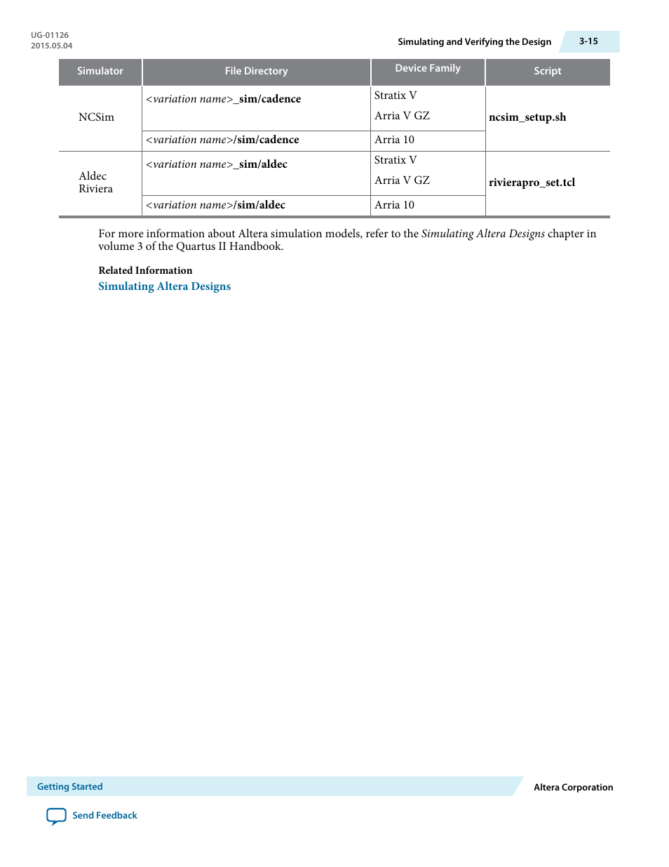 Altera SerialLite III Streaming MegaCore Function User Manual | Page 24 / 68