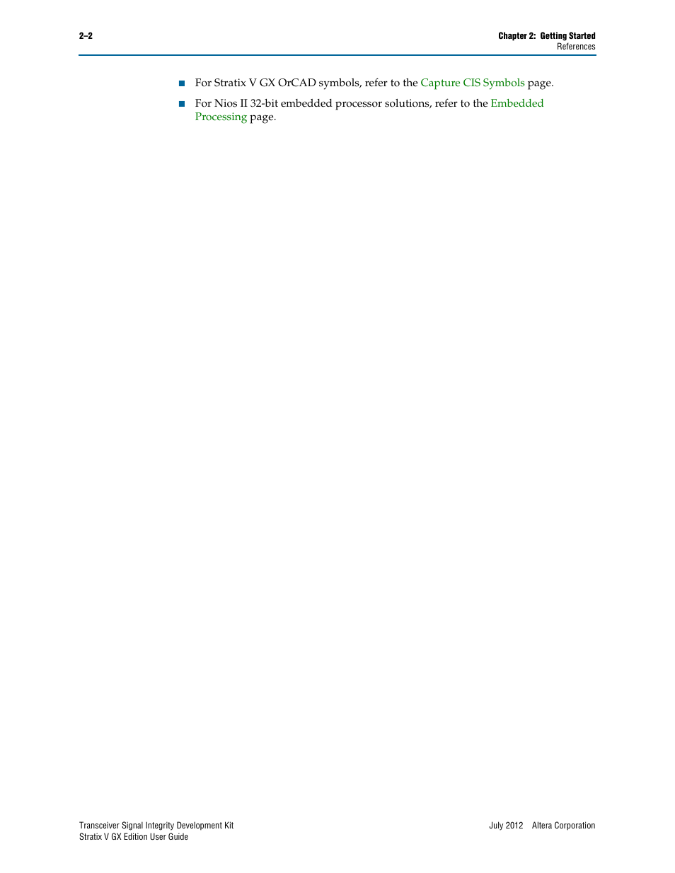 Altera Signal Integrity Development Kit, Stratix V GX Edition User Manual | Page 8 / 52