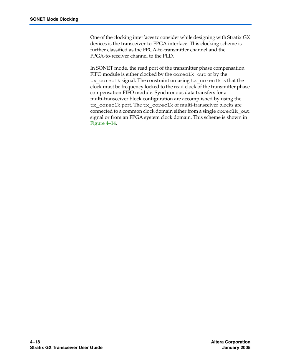 Altera Stratix GX Transceiver User Manual | Page 100 / 318