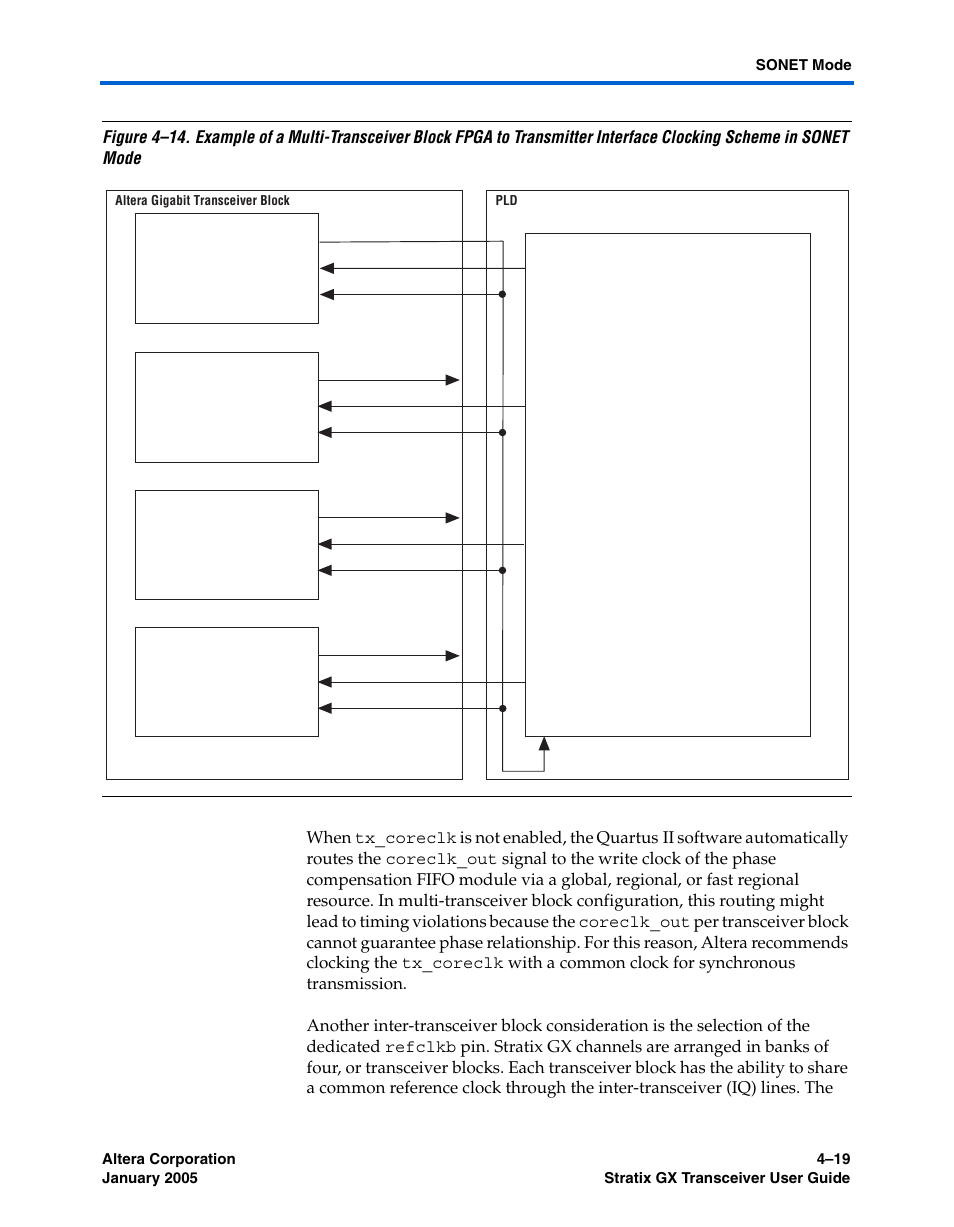 Altera Stratix GX Transceiver User Manual | Page 101 / 318