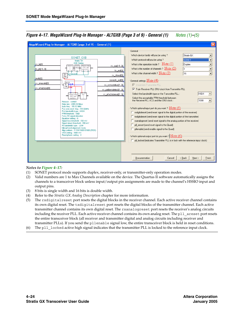 Figures 4–17 | Altera Stratix GX Transceiver User Manual | Page 106 / 318