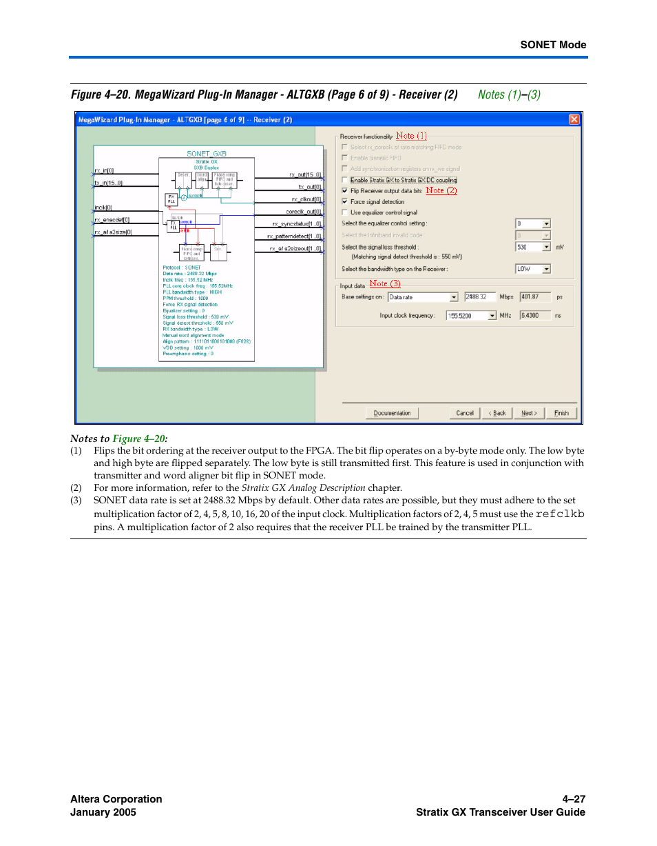 Altera Stratix GX Transceiver User Manual | Page 109 / 318