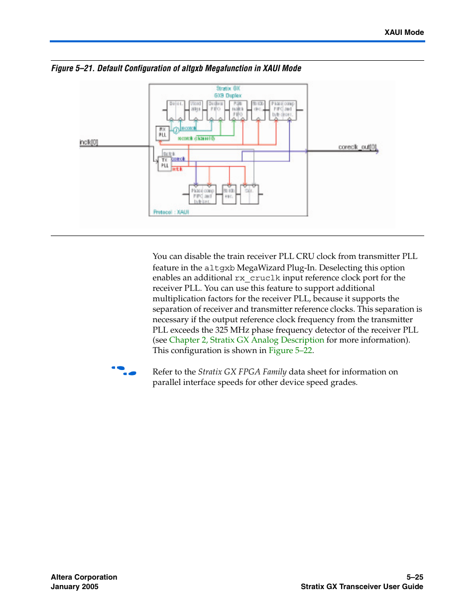 Altera Stratix GX Transceiver User Manual | Page 137 / 318