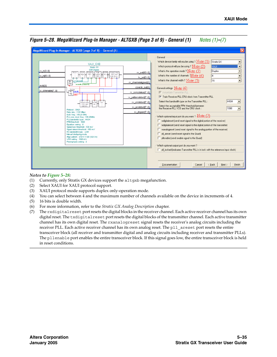 Figures 5–28 | Altera Stratix GX Transceiver User Manual | Page 147 / 318