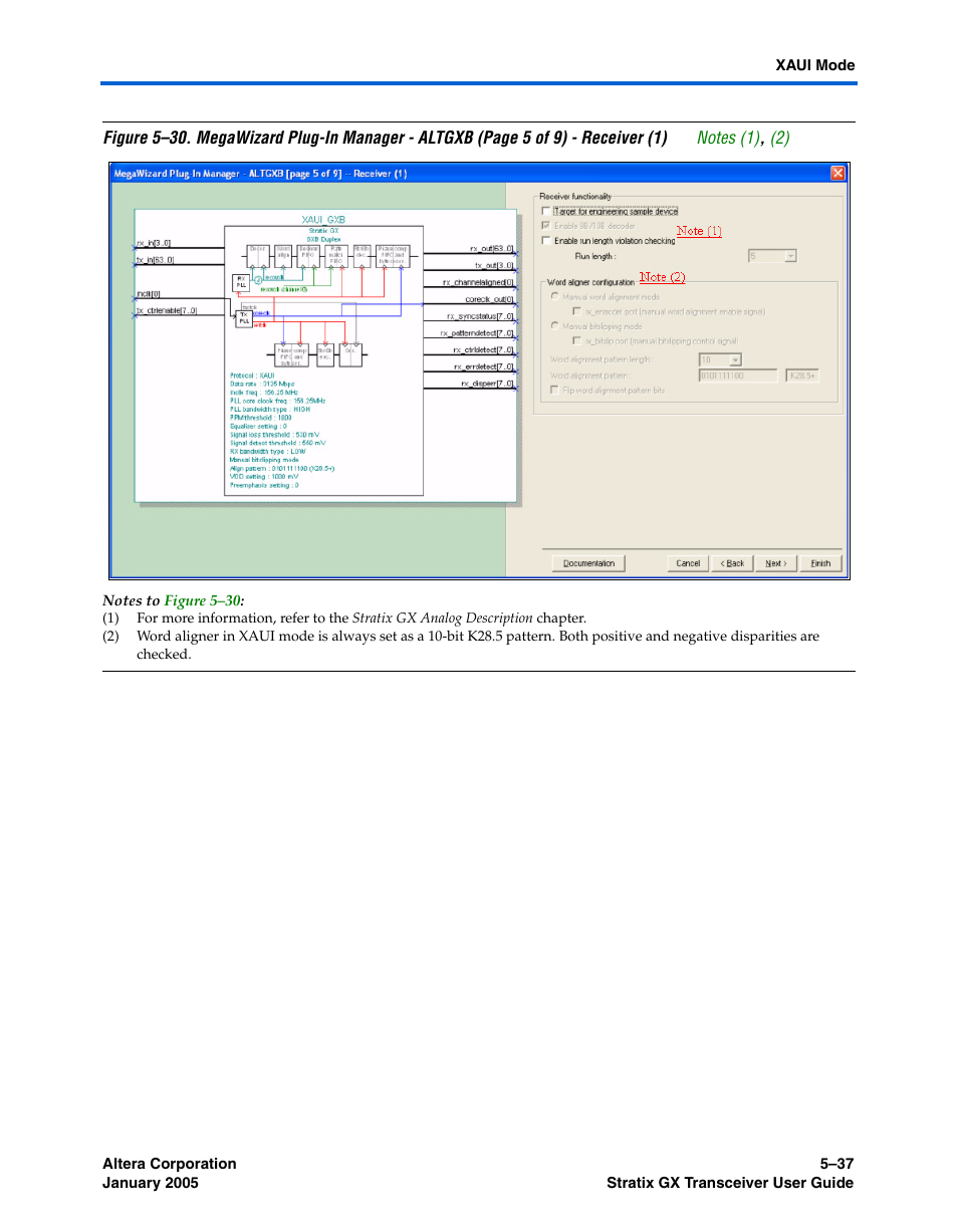 Altera Stratix GX Transceiver User Manual | Page 149 / 318