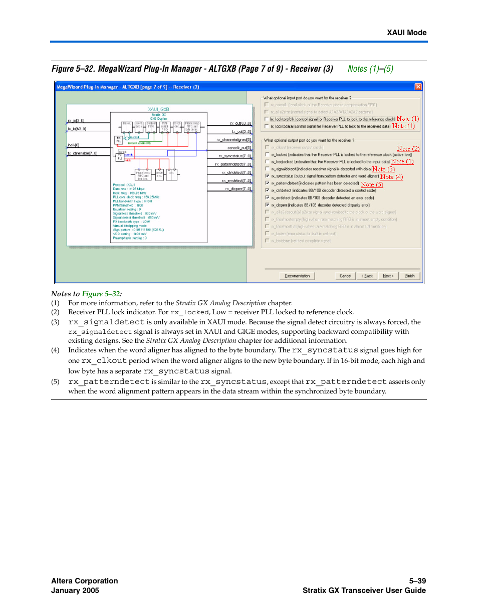 Altera Stratix GX Transceiver User Manual | Page 151 / 318