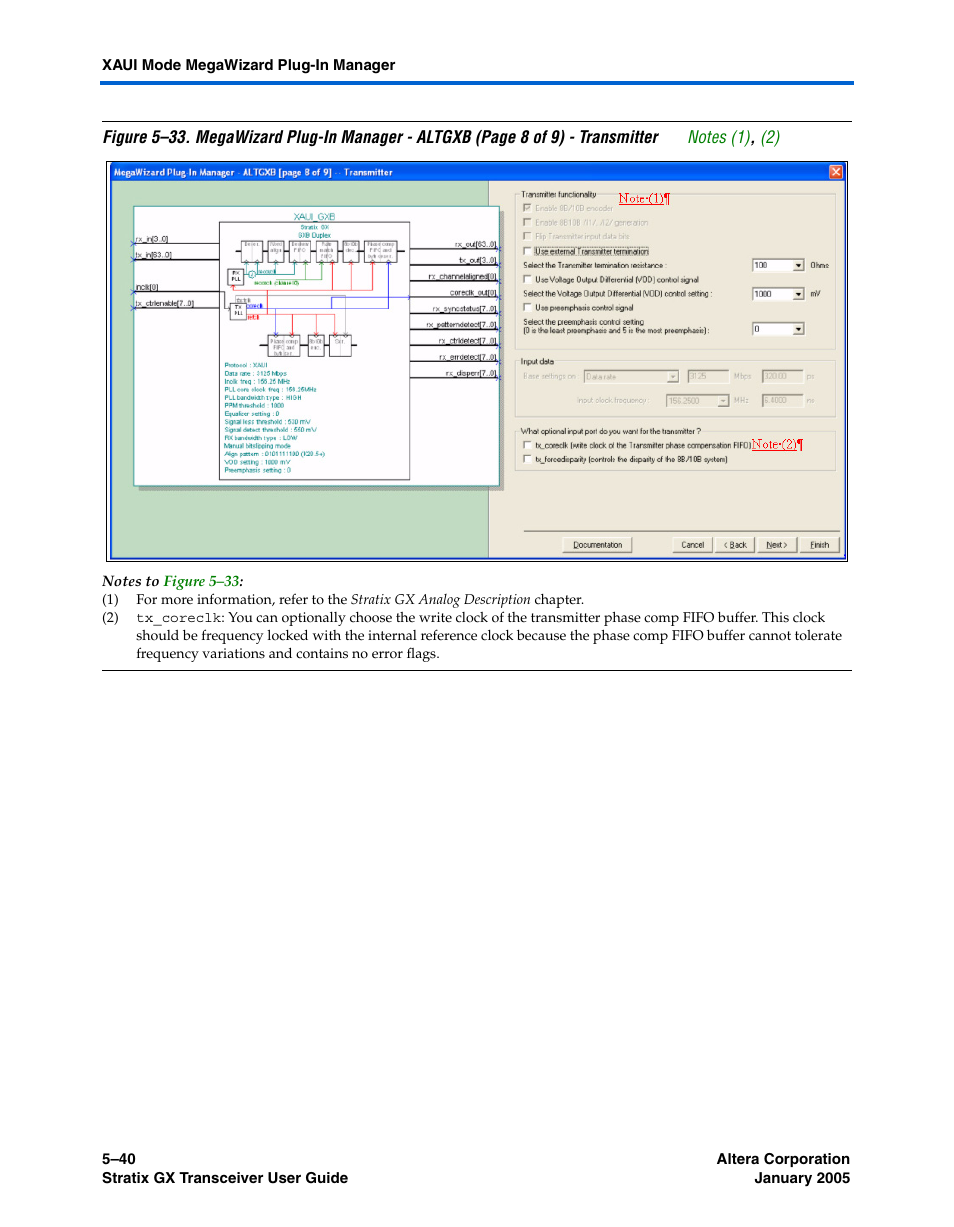 Show the me | Altera Stratix GX Transceiver User Manual | Page 152 / 318