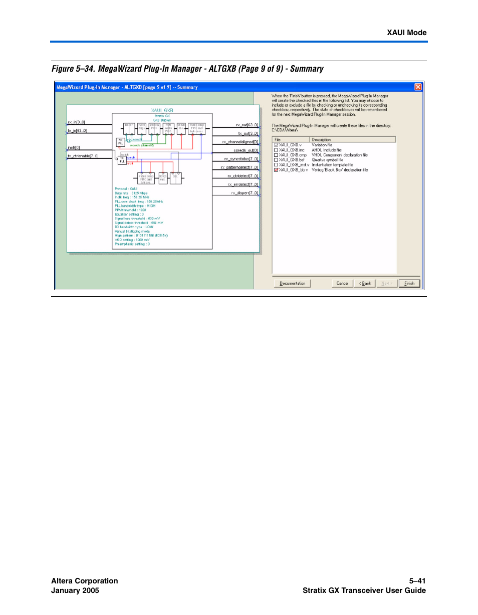 Altera Stratix GX Transceiver User Manual | Page 153 / 318