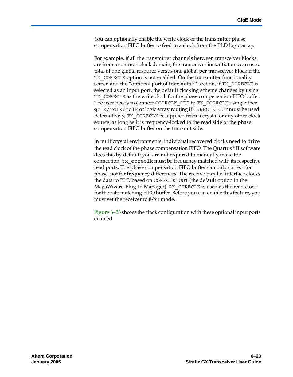 Altera Stratix GX Transceiver User Manual | Page 177 / 318