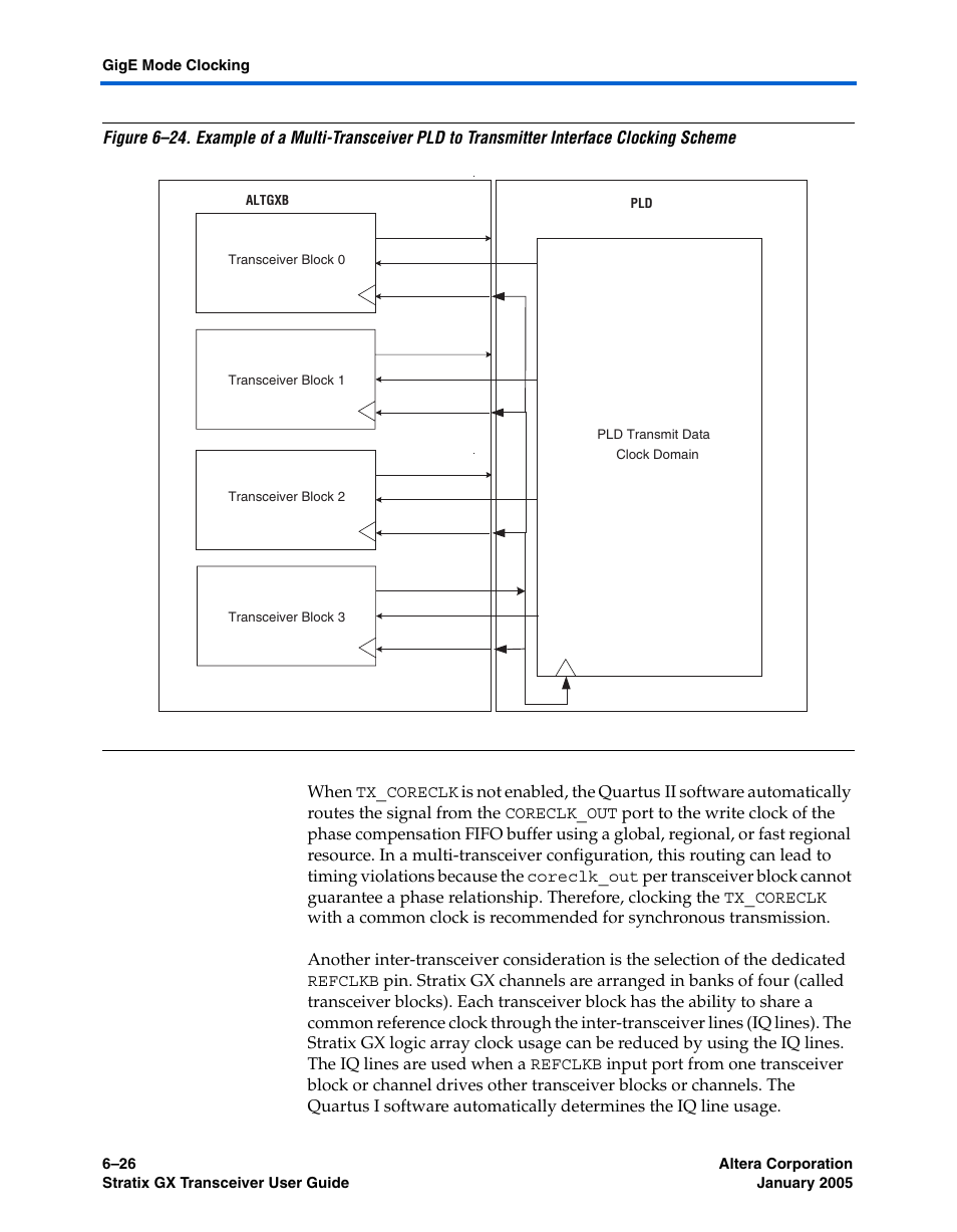 Altera Stratix GX Transceiver User Manual | Page 180 / 318