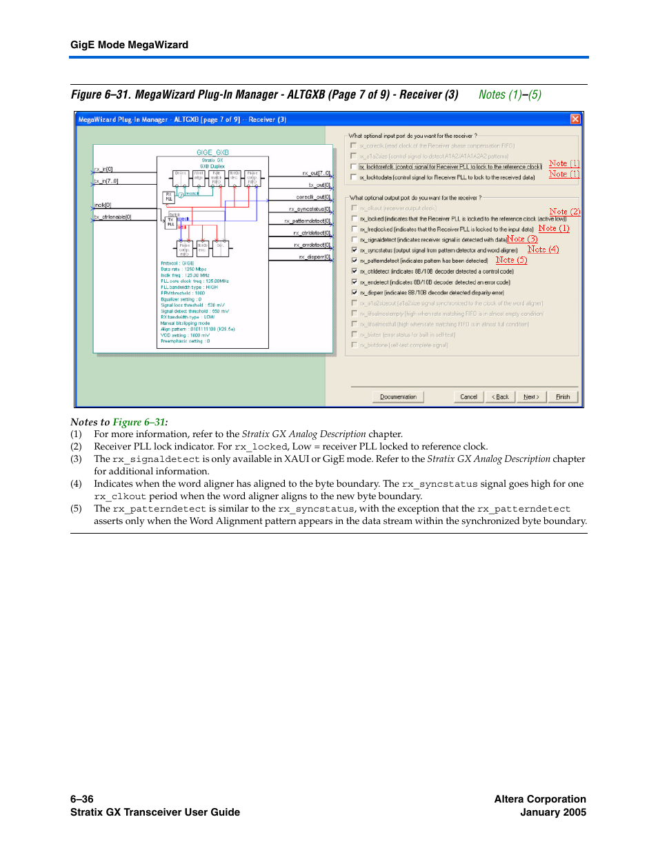 Altera Stratix GX Transceiver User Manual | Page 190 / 318