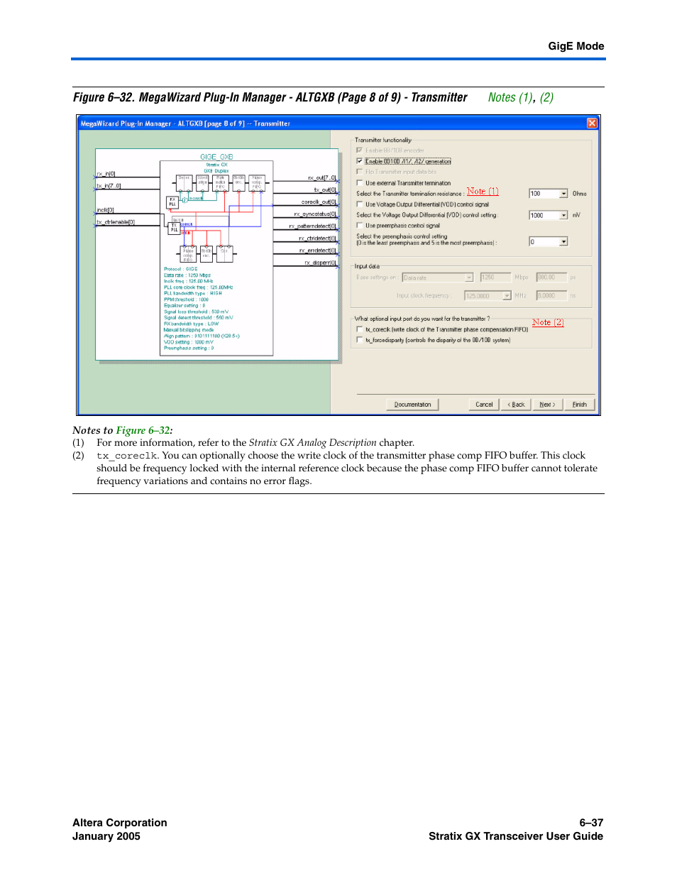 Altera Stratix GX Transceiver User Manual | Page 191 / 318