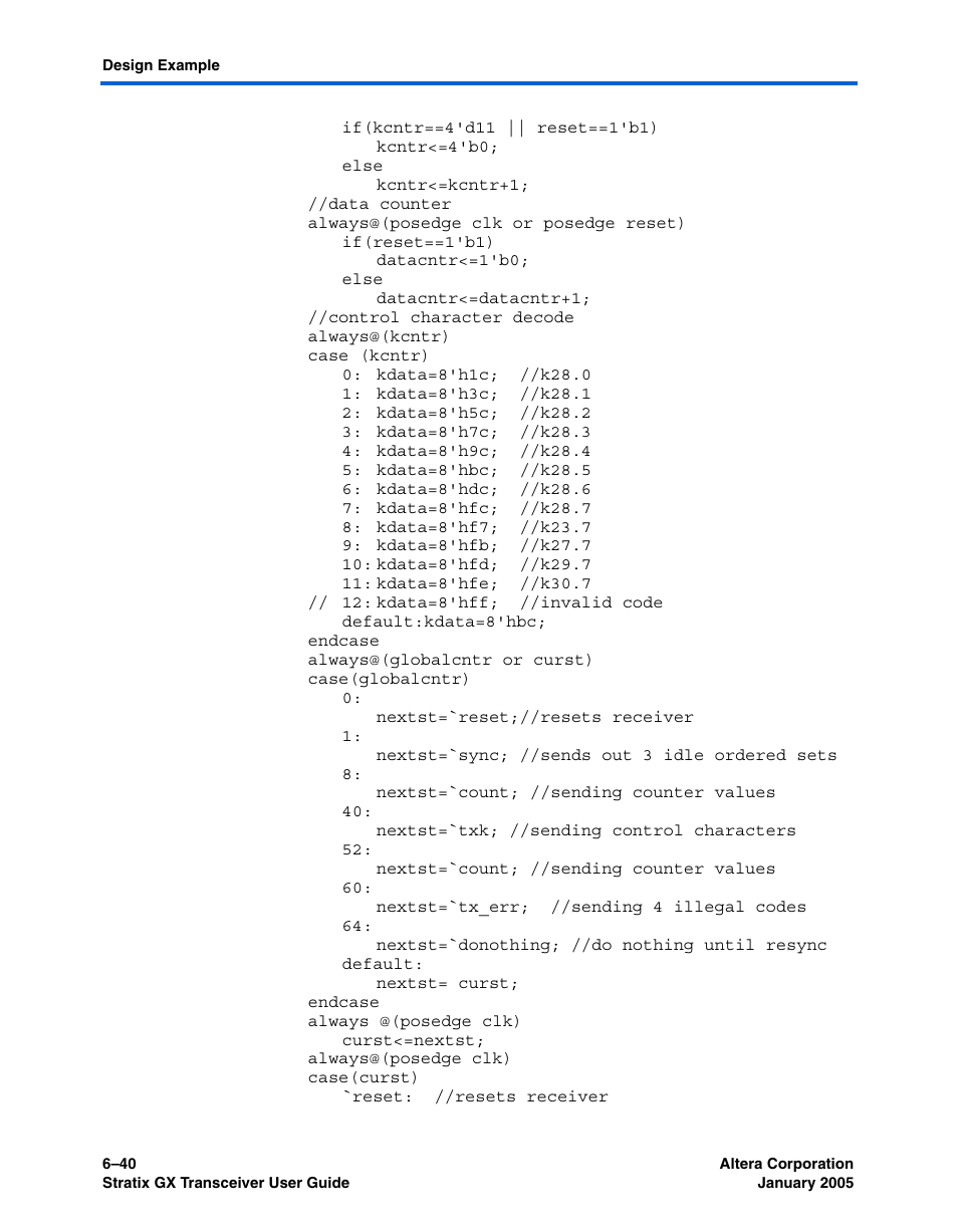 Altera Stratix GX Transceiver User Manual | Page 194 / 318