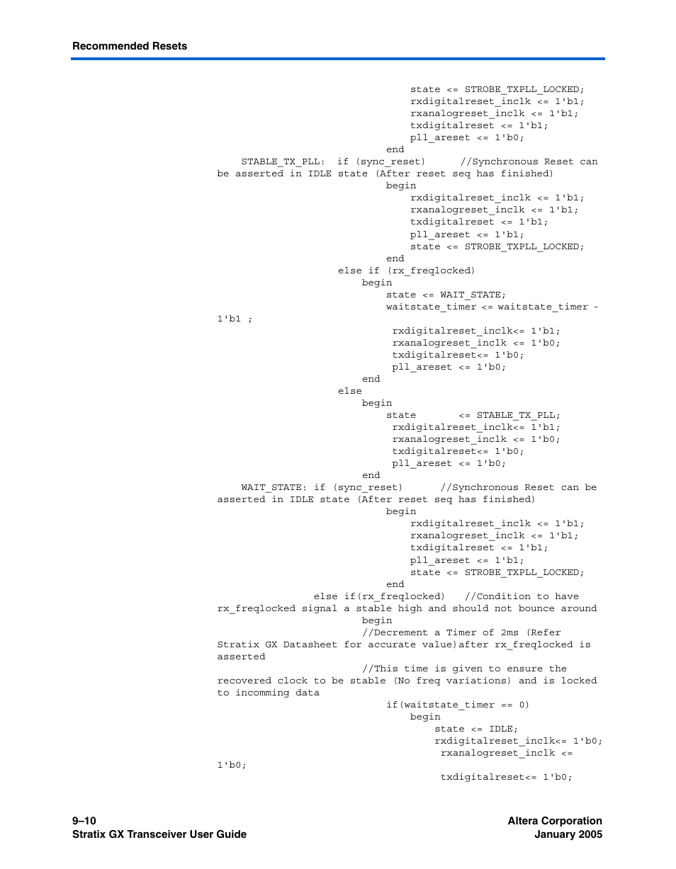 Altera Stratix GX Transceiver User Manual | Page 236 / 318