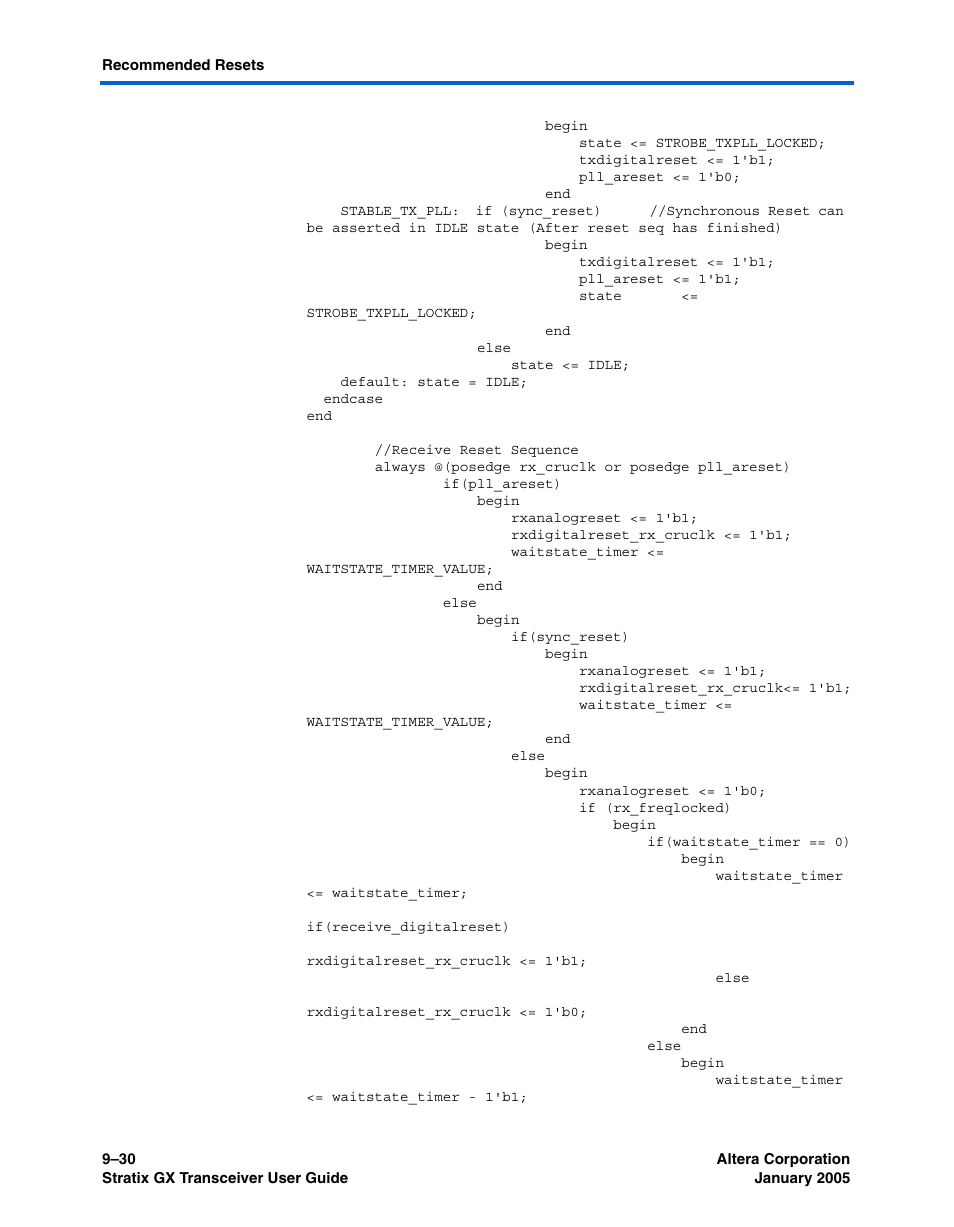 Altera Stratix GX Transceiver User Manual | Page 256 / 318