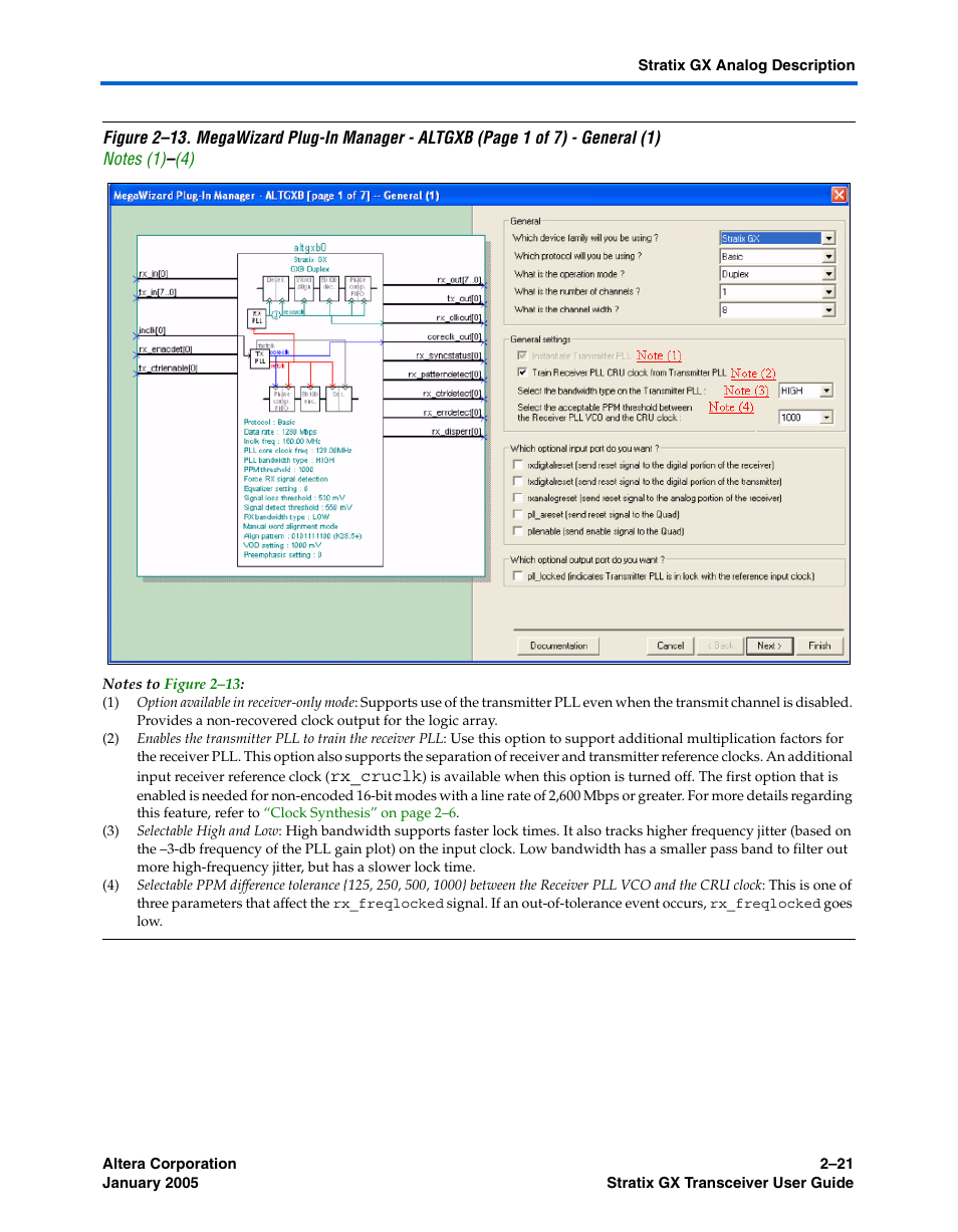 Figures 2–13 | Altera Stratix GX Transceiver User Manual | Page 39 / 318
