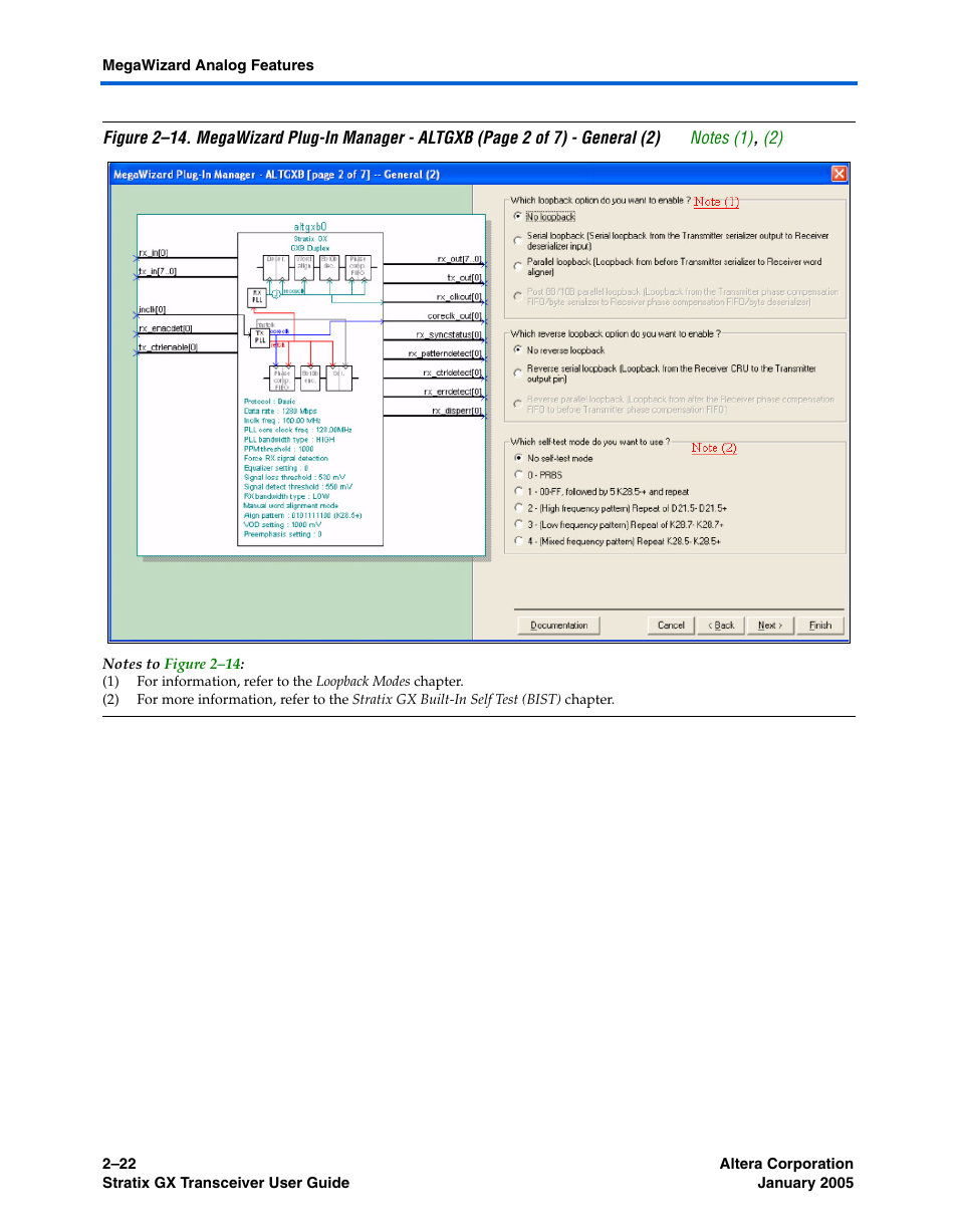 Altera Stratix GX Transceiver User Manual | Page 40 / 318