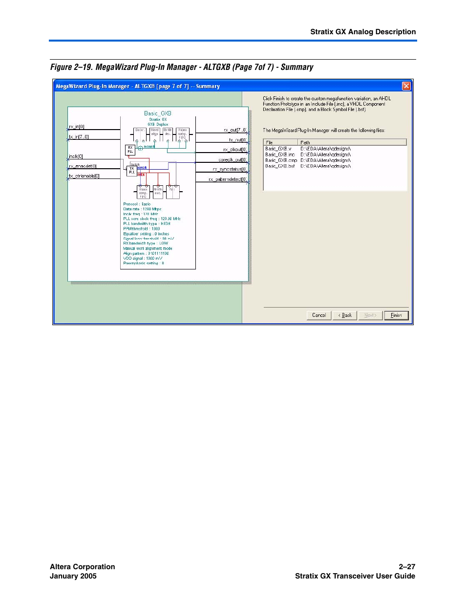 Altera Stratix GX Transceiver User Manual | Page 45 / 318