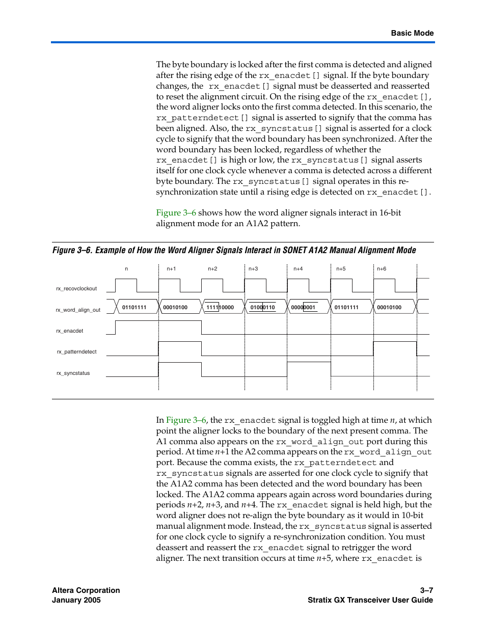 Altera Stratix GX Transceiver User Manual | Page 53 / 318