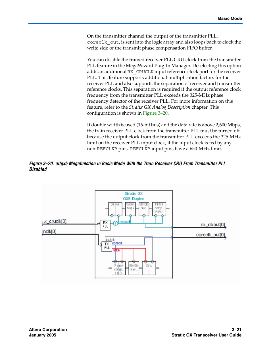 Altera Stratix GX Transceiver User Manual | Page 67 / 318