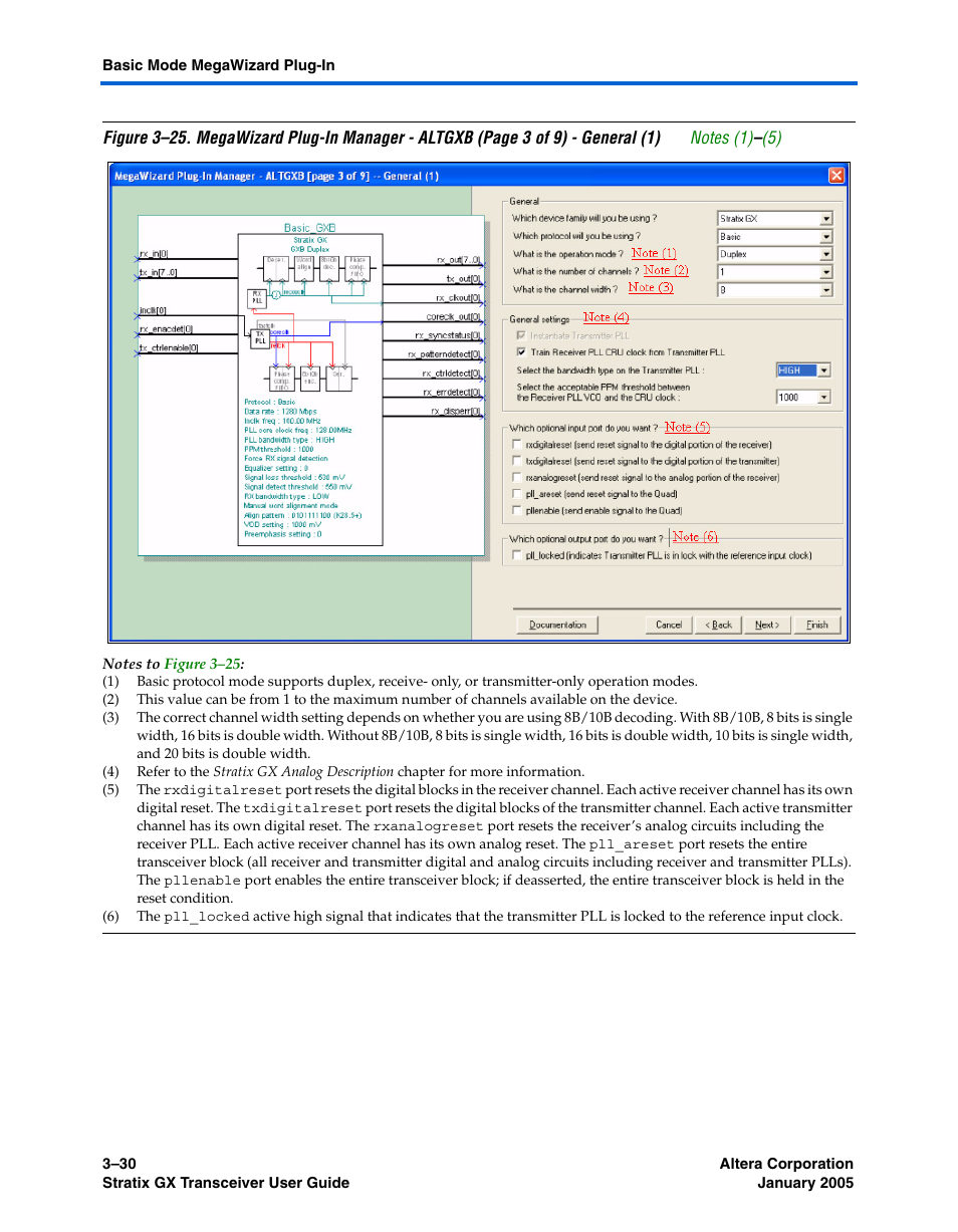 Figure 3–25 | Altera Stratix GX Transceiver User Manual | Page 76 / 318