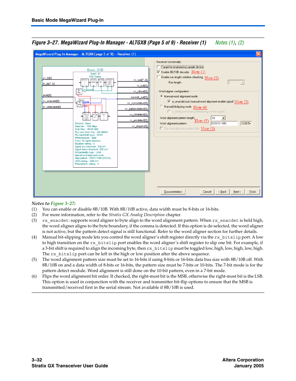 Altera Stratix GX Transceiver User Manual | Page 78 / 318
