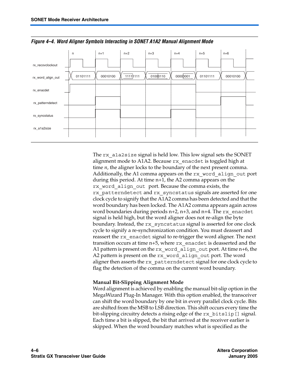 Altera Stratix GX Transceiver User Manual | Page 88 / 318