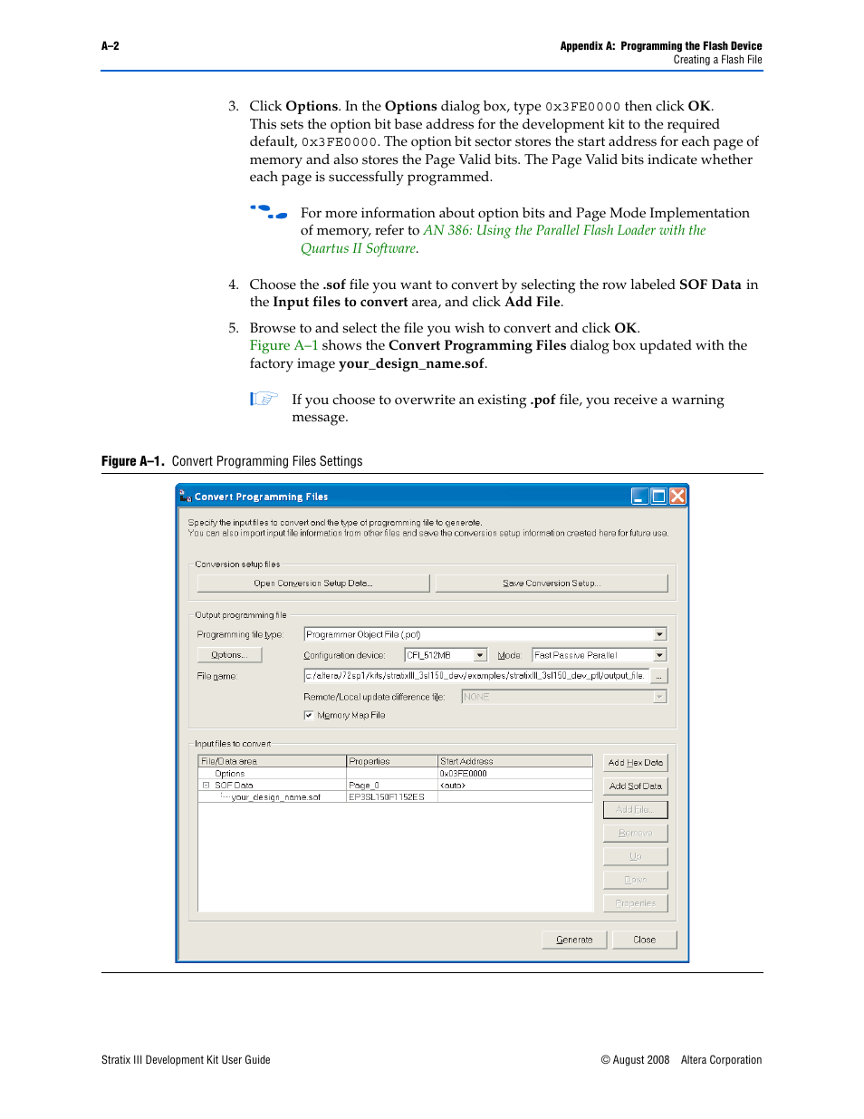 Altera Stratix III User Manual | Page 28 / 34