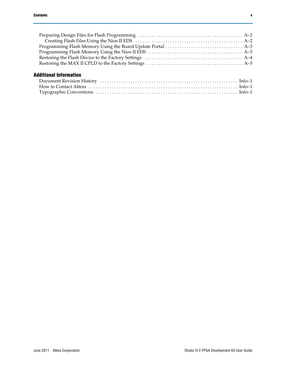 Altera Stratix IV E FPGA User Manual | Page 5 / 58