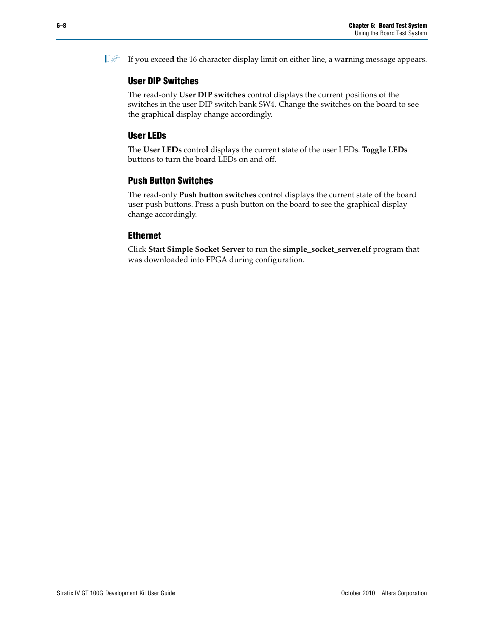 Altera Stratix IV GT 100G User Manual | Page 30 / 64