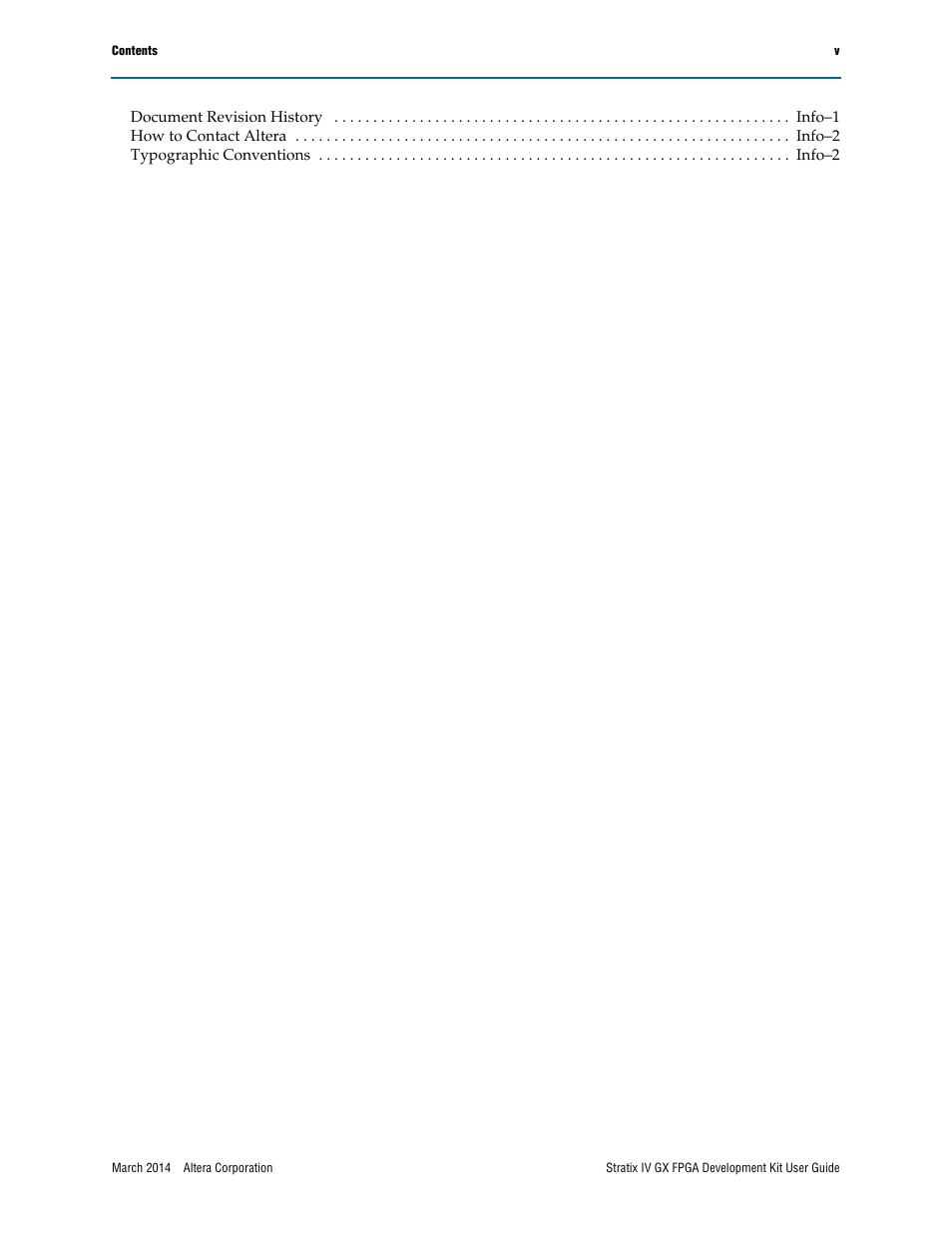 Altera Stratix IV GX FPGA User Manual | Page 5 / 58